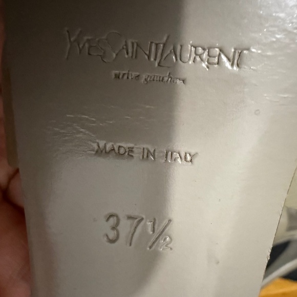 YSL - SAINT LAURENT Women's Tribute Platform Sandals - Picture 7 of 12